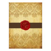 Cru de PixDezines+Damassé de dentelle de piqué+Joi Invitation Personnalisable