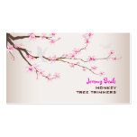 Cru de PixDezines/♥♥♥ rose de trimmers d'arbre de  Cartes De Visite Professionnelles