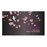 Cru de PixDezines/♥♥♥ rose de trimmers d'arbre de  Cartes De Visite Personnelles