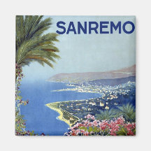 Cru de Sanremo Italie Magnets