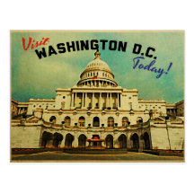 Cru de Washington DC Carte Postale
