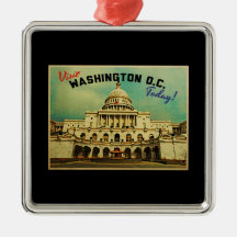 Cru de Washington DC Ornements De Noël