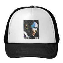 Cru du Président Barack Obama Casquettes De Camionneur