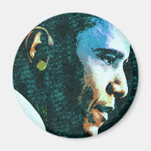 Cru du Président Barack Obama Magnets Pour Réfrigérateur