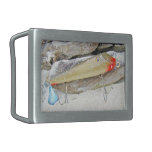 Cru Fishin de Fishmaster Jerry Sylvester Flaptail Boucle De Ceinture Rectangulaire