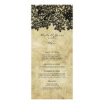 Cru floral noir invitations personnalisables