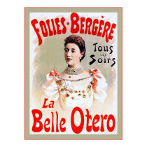 Cru Folies-Bergére de ~ d'Otero de belle de La posters