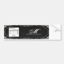 Cru moderne Victo de tableau d'étiquette de boutei Autocollant Pour Voiture