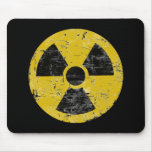 Cru radioactif tapis de souris