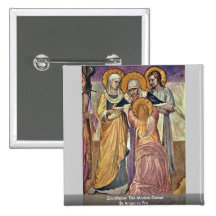 Crucifixion : Le détail marial par Angelico ATF Badge Avec Épingle