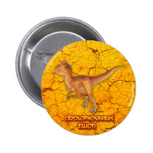 Cryolophosaurus Badges Avec Agrafe
