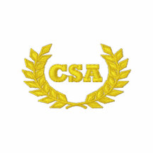 CSA avec le laurier (brodé)