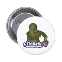 Cthulhu pour le Président Button badges publicitaires