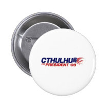 Cthulhu pour le Président Button badges publicitaires