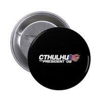 Cthulhu pour le Président Button badges publicitaires
