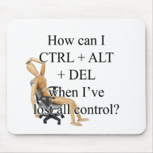 CtrlDeleteChair Tapis De Souris