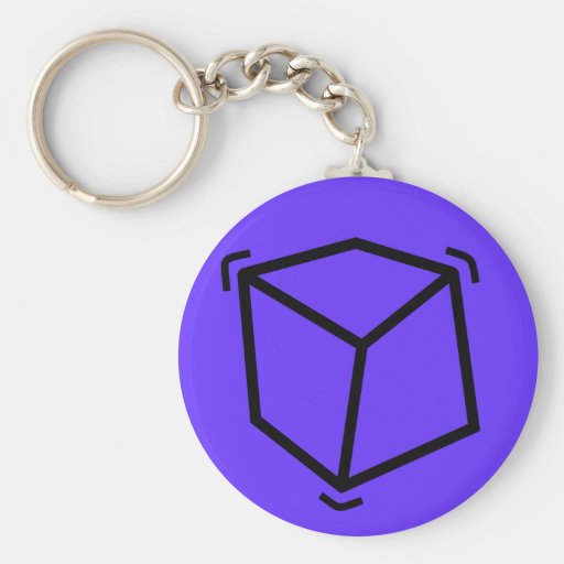 Cube en vibrateur porte-clé