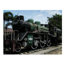 Cuisez le train à la vapeur au pont… 2ÈME GUERRE M Carte Postale