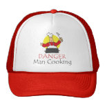 Cuisine d'homme de danger casquette