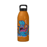 Cuisine extrême de fruits de mer bouteille d'eau réutilisable