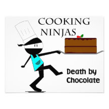 Cuisine Ninjas Faire-part