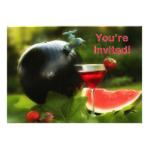 Cuisinier- - invitations de partie