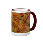 Cuisses de grenouille - art abstrait mugs à café