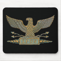 Cuivre d'Eagle de légion Tapis De Souris