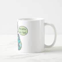 Culture bactérienne tasse à café