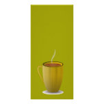 cup_Vector_Clipart chaud de café Modèle De Double Carte