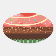 Cupcake Collection 2013 - Cupcake 001 Sticker