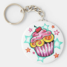 Cupcake STAR Porte-clé
