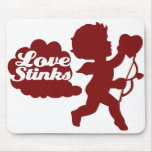 cupidon de jour d'Anti-valentines Tapis De Souris