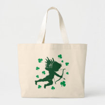 Cupidon irlandais sacs de toile