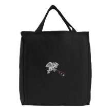 Cupidon mignon avec l'arme à feu de rayon Fourre-t Sac