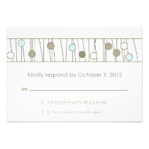 Custom_Monogram épousant RSVP invitations