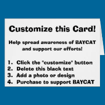 Customisez cette carte ! cartes