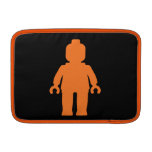 Customisez mon logo de Minifig et Minifig orange Poches Macbook Air