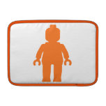 Customisez mon logo de Minifig et Minifig orange Poches Macbook Air