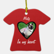 Customisez un hommage/mémorial de chat d'animal fa décorations de noël
