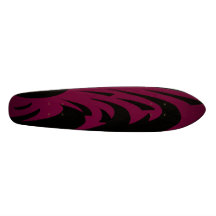 Customizeable pourpre de planche à roulettes et no