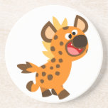 Cute Little Cartoon Hyena Coaster dessous de verres