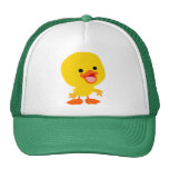 Cute Smiling Cartoon Duckling Hat casquettes