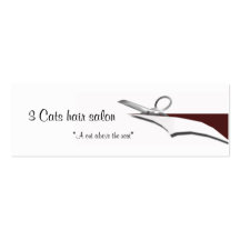 cutwork cartes de visite personnelles