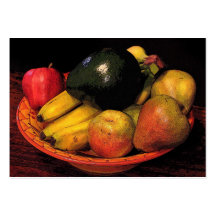 Cuvette d'ATC de fruit Carte De Visite