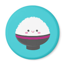 Cuvette de Kawaii d'aimant de riz magnets
