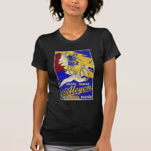 Cycles d'Alcyon - art vintage de bicyclette T-shirt