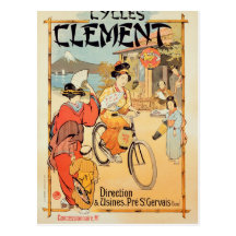 Cycles pré Saint-Gervais clément Carte Postale