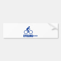 Cycling Autocollant Pour Voiture