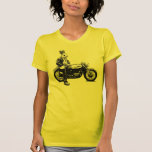 Cycliste de lapin t-shirts